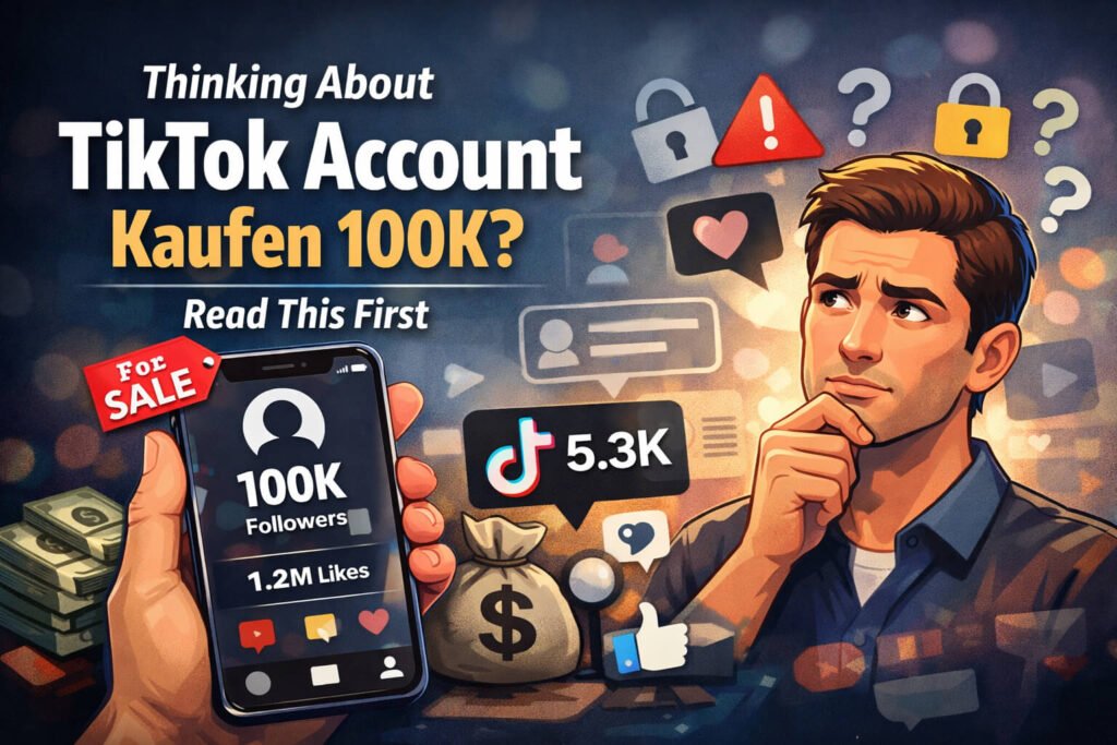 tiktok account kaufen 100k